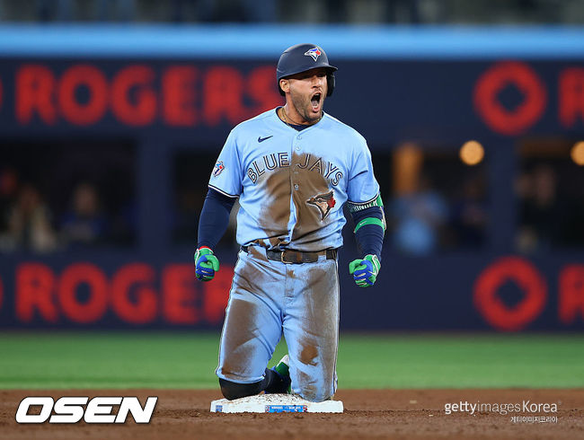 [사진] 토론토 조지 스프링어 ⓒGettyimages(무단전재 및 재배포 금지)