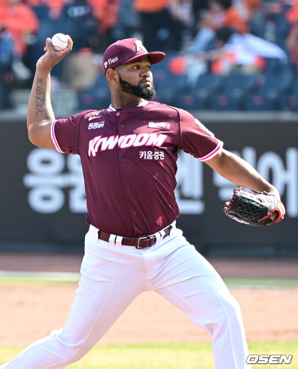 키움 히어로즈 라울 알칸타라. /OSEN DB