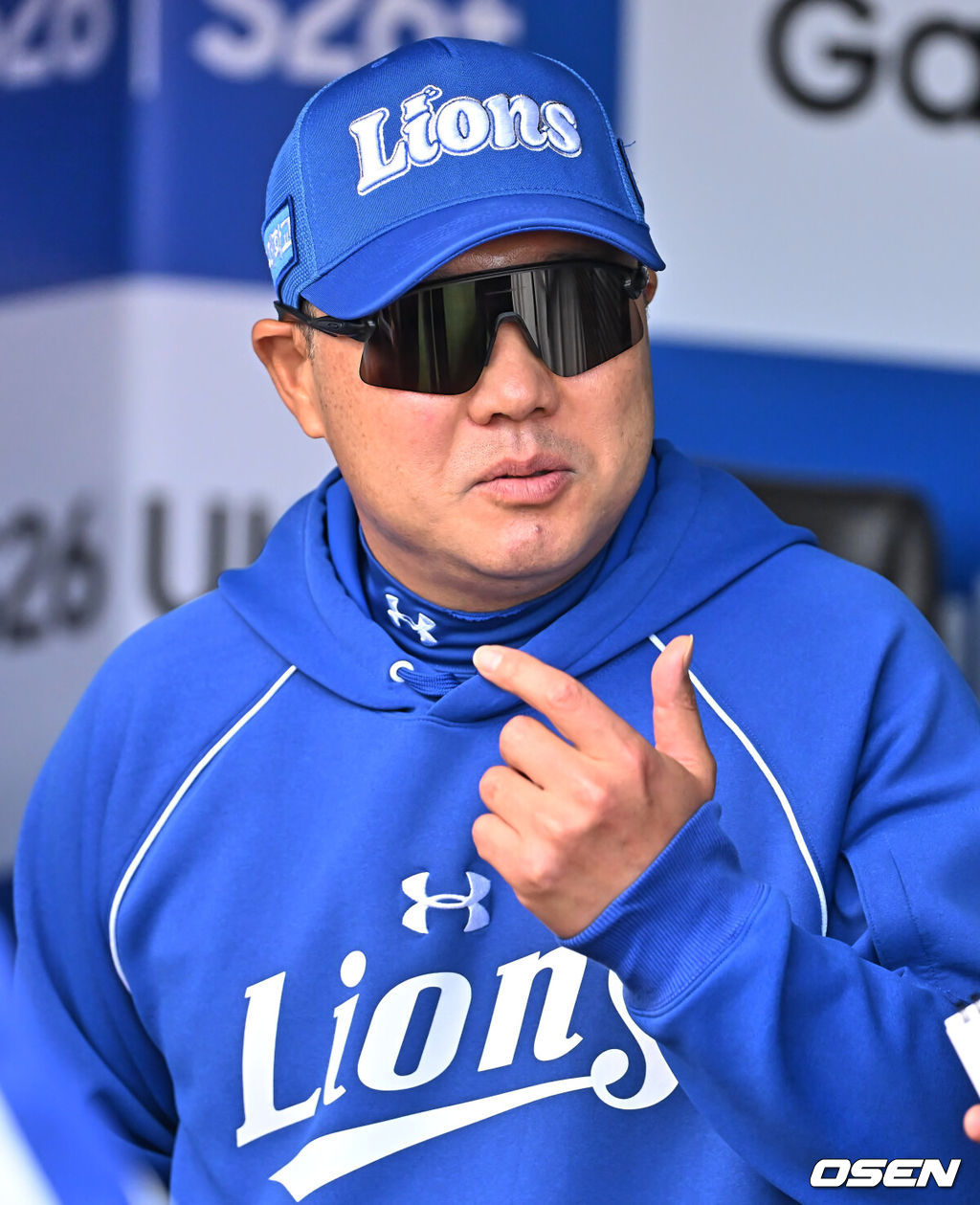 10일 대구삼성라이온즈파크에서 2026 신한 SOL KBO 리그 삼성 라이온즈와 NC 다이노스의 경기가 열린다. 홈팀 삼성은 후라도가, 방문팀 NC는 구창모가 선발 출전한다. 삼성 라이온즈 박진만 감독이 기자들과 인터뷰를 하고 있다. 2026.04.10 / foto0307@osen.co.kr