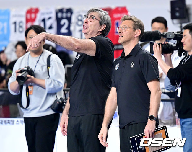 현대캐피탈 블랑 감독. / OSEN DB