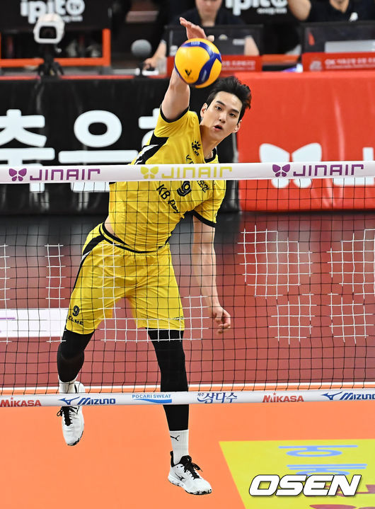 [OSEN=부산, 이석우 기자] KB손해보험 임성진 031 2025.12.09 / foto0307@osen.co.kr