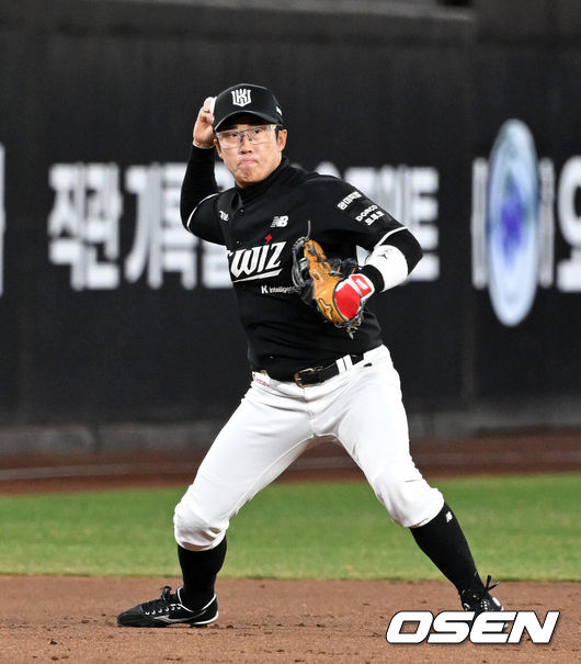 [OSEN=이대선 기자] KT 허경민 2026.03.31 /sunday@osen.co.kr