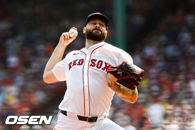 [사진] 보스턴 시절 루카스 지올리토 ⓒGettyimages(무단전재 및 재배포 금지)