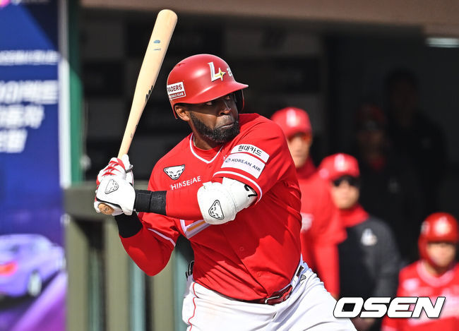 SSG 랜더스 에레디아 / OSEN DB