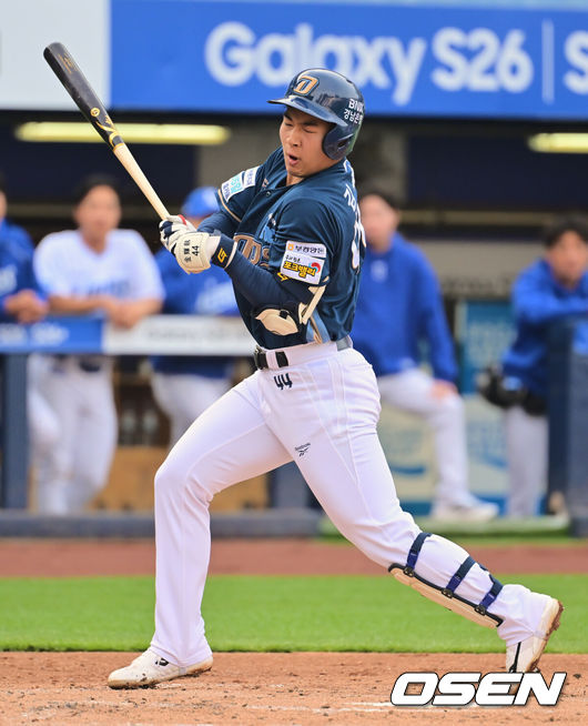 [OSEN=대구, 이석우 기자] NC 다이노스 김휘집 087 2026.04.11 / foto0307@osen.co.kr