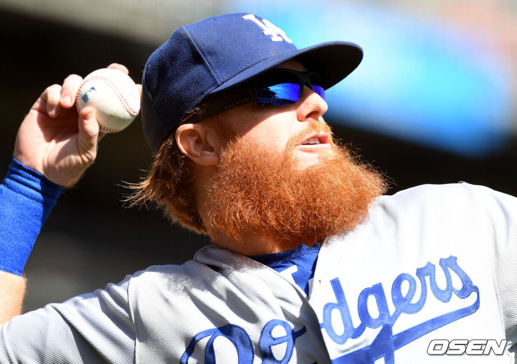 LA 다저스 시절 저스틴 터너. 2018.10.01 /dreamer@osen.co.kr
