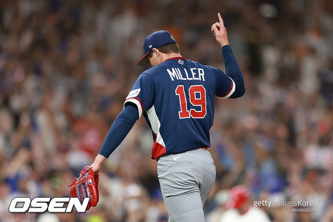 [사진] WBC 미국 대표팀 메이슨 밀러 ⓒGettyimages(무단전재 및 재배포 금지)