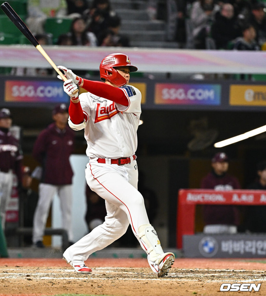 SSG 랜더스 김재환. /OSEN DB