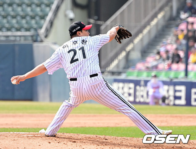 [OSEN=지형준 기자] LG 이우찬. 2026.03.24 /jpnews@osen.co.kr