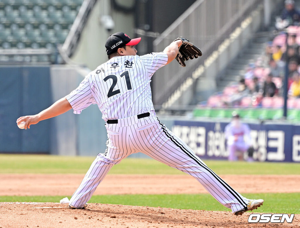 LG 이우찬. 2026.03.24 /jpnews@osen.co.kr