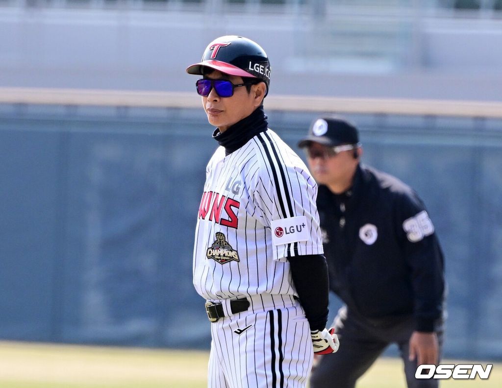 LG 송지만 코치. 2026.03.24 /jpnews@osen.co.kr