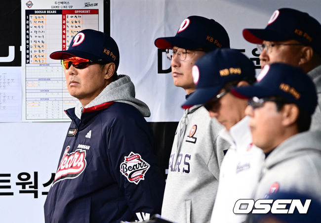 [OSEN=조은정 기자] 두산 김원형 감독. 2026.04.11 / cej@osen.co.kr