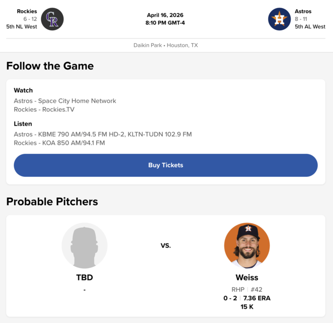 MLB.com 홈페이지 캡처