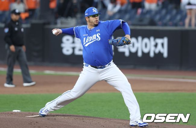 아리엘 후라도 ⓒ삼성 라이온즈