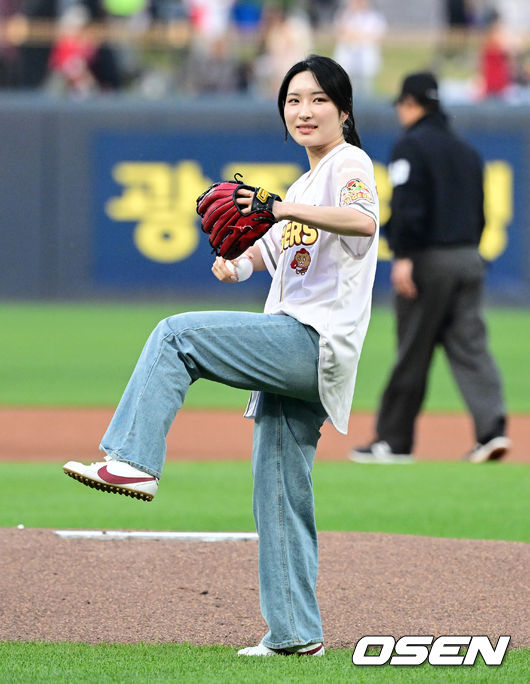 쇼트트랙 국가대표 김길리 시구