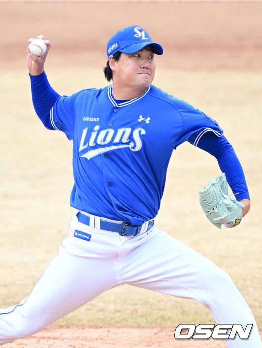 [OSEN=최규한 기자] 삼성 김태훈. 2026.03.15 / dreamer@osen.co.kr