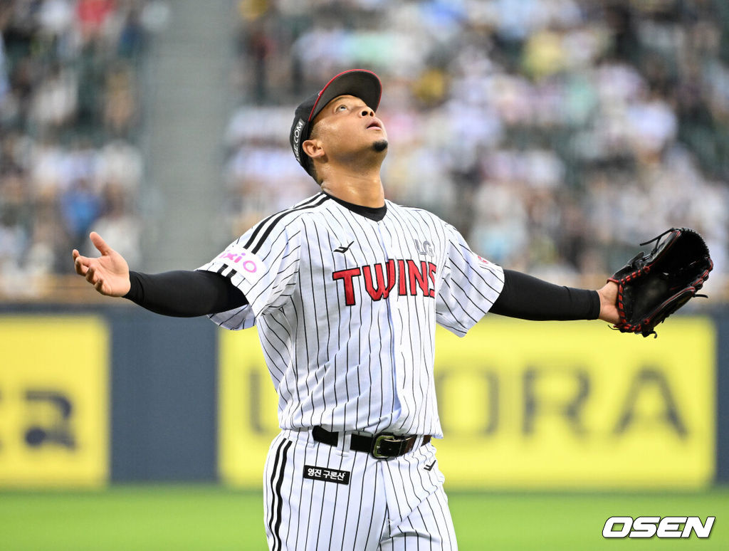 LG 트윈스 시절 엘리에이저 에르난데스. /OSEN DB