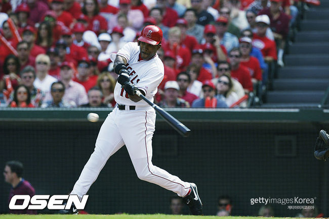 [사진] LA 에인절스 시절 개럿 앤더슨 ⓒGettyimages(무단전재 및 재배포 금지)