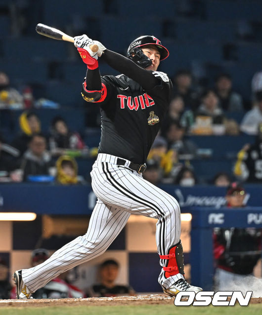 [OSEN=창원, 이석우 기자] LG 트윈스 홍창기 116 2026.04.08 / foto0307@osen.co.kr