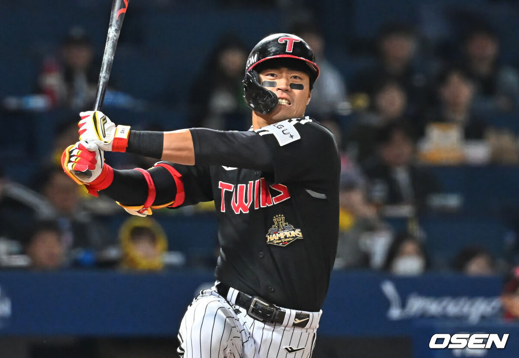LG 트윈스 천성호 131 2026.04.08 / foto0307@osen.co.kr