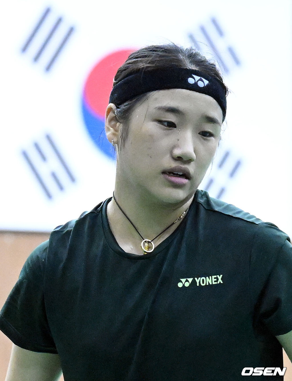 17일 충북 진천선수촌에서 대한민국 배드민턴 국가대표팀 미디어데이가 열렸다.배드민턴 대표팀 안세영이 훈련을 하고 있다. 2025.06.17 /sunday@osen.co.kr