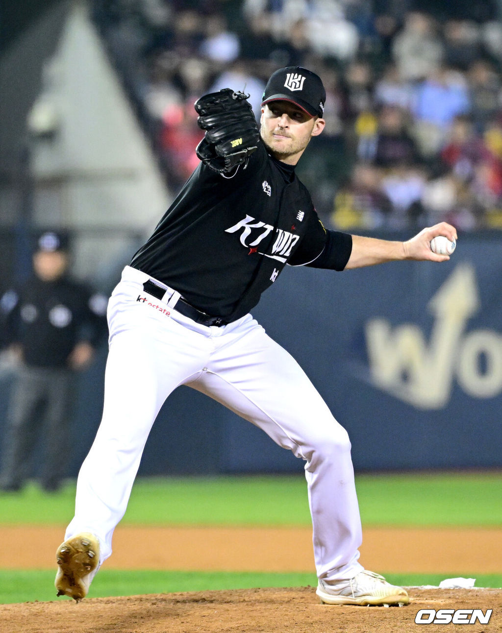 KT 위즈 시절 웨스 벤자민. /OSEN DB