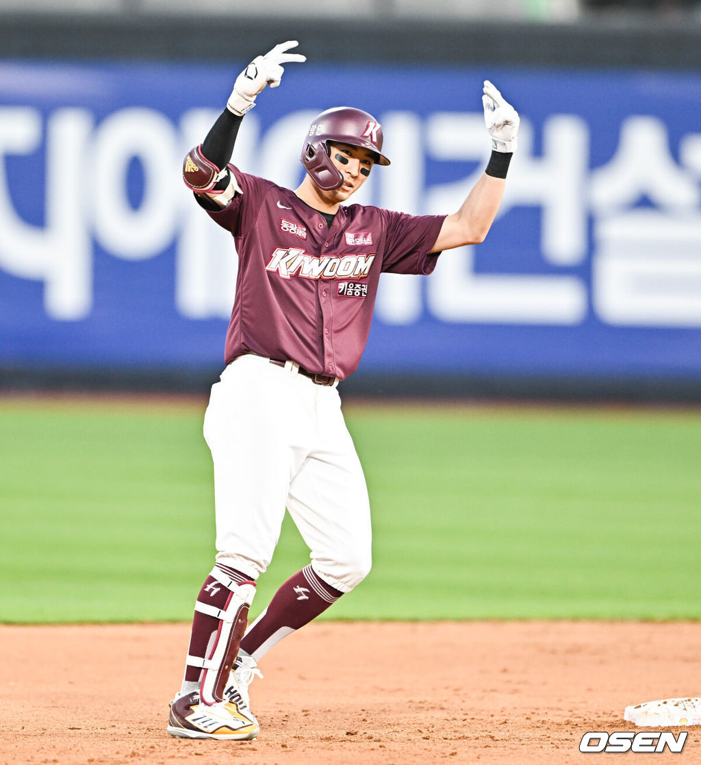 키움 히어로즈 시절 이정후. /OSEN DB