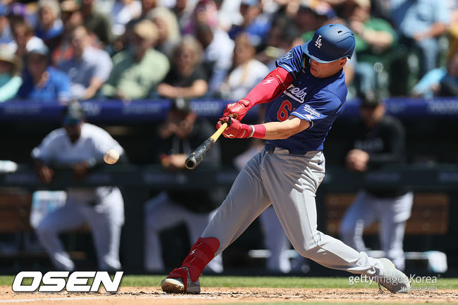 [사진] LA 다저스 라이언 워드 ⓒGettyimages(무단전재 및 재배포 금지)