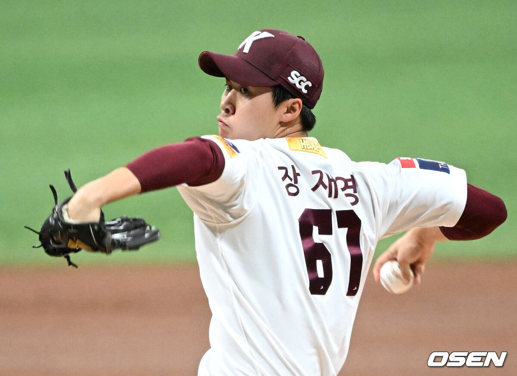 키움 히어로즈 시절 투수 장재영  2023.07.30 / OSEN DB