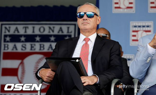 [사진] 롭 만프레드 MLB 커미셔너 ⓒGettyimages(무단전재 및 재배포 금지)