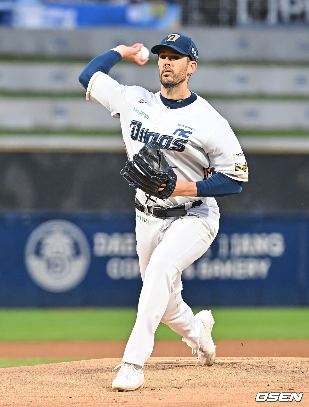 NC 다이노스 드류 버하겐. /OSEN DB