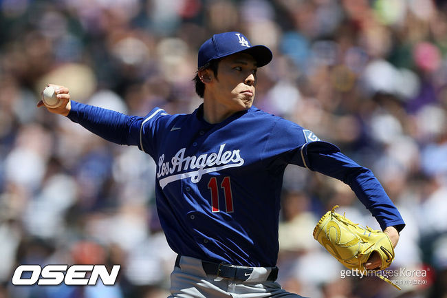 [사진] LA 다저스 사사키 로키. ⓒGettyimages(무단전재 및 재배포 금지)