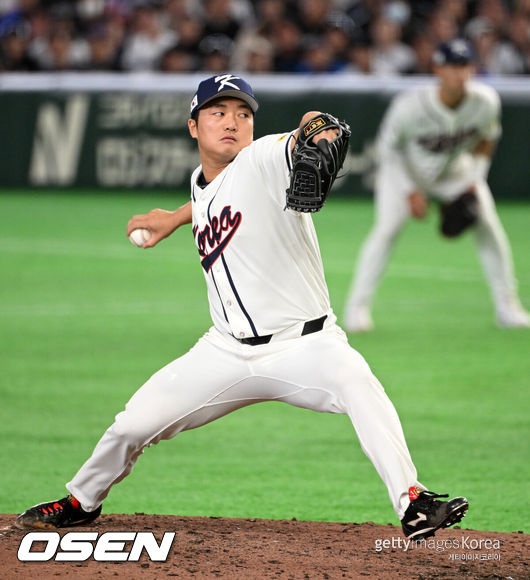 한국 야구 국가대표 고우석. /OSEN DB