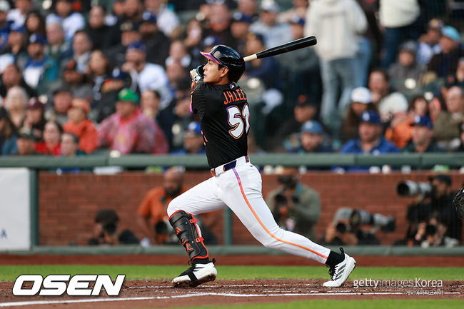 [사진] 샌프란시스코 자이언츠 이정후. ⓒGettyimages(무단전재 및 재배포 금지)