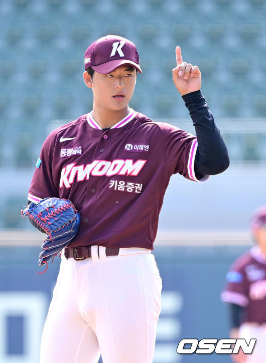 키움 히어로즈 박준현. /OSEN DB