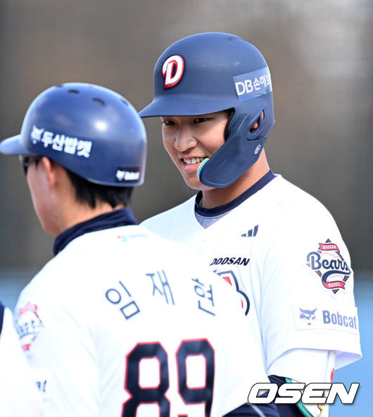 [OSEN=이대선 기자] 두산 김주오 2026.03.13 /sunday@osen.co.kr