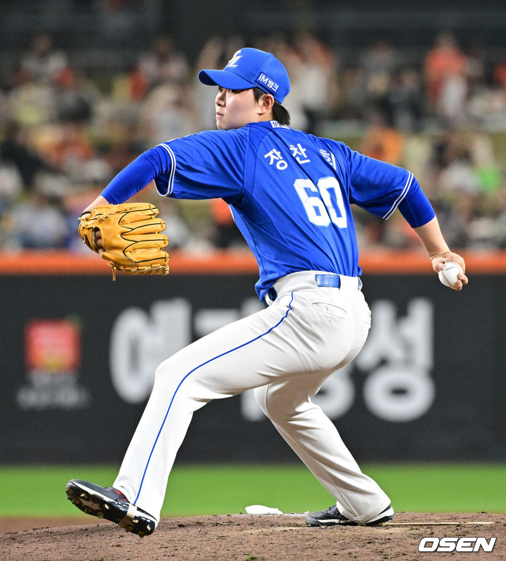 삼성 장찬희. 2026.04.15 /jpnews@osen.co.kr