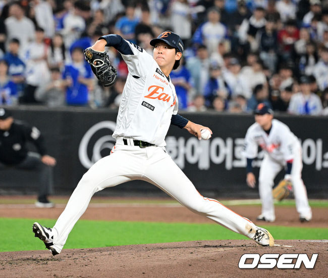 [OSEN=지형준 기자] 한화 황준서. 2026.04.15 /jpnews@osen.co.kr