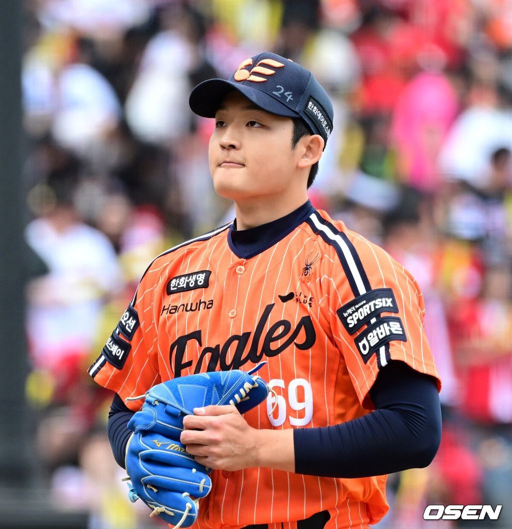 한화 강건우. 2026.04.12 / dreamer@osen.co.kr