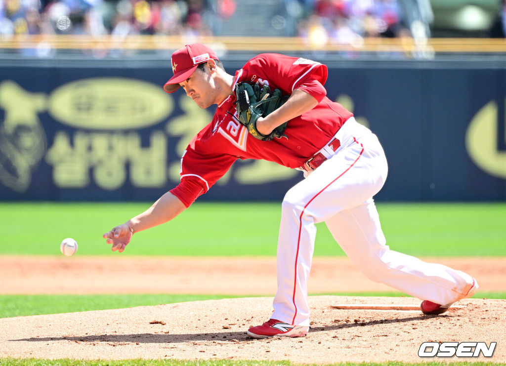 SSG 랜더스 박종훈. /OSEN DB