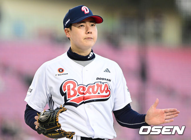 [OSEN=조은정 기자] 두산 최승용. 2026.04.07 / cej@osen.co.kr