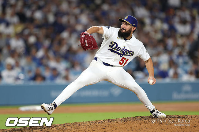 [사진] LA 다저스 알렉스 베시아 ⓒGettyimages(무단전재 및 재배포 금지)