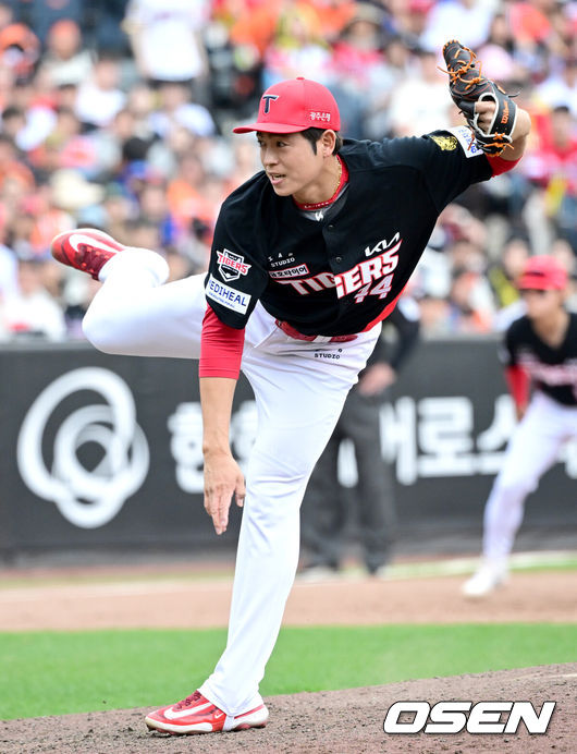 [OSEN=최규한 기자] KIA 이태양. 2026.04.12 / dreamer@osen.co.kr