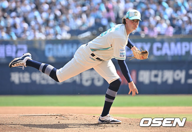 [OSEN=창원, 이석우 기자] NC 다이노스 테일러 016 / foto0307@osen.co.kr