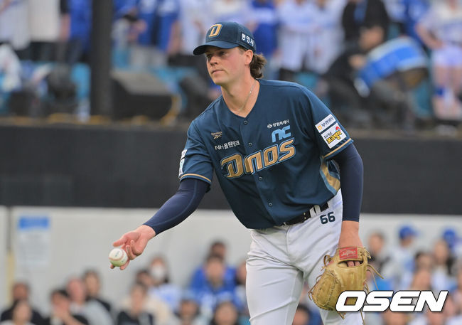 [OSEN=대구, 이석우 기자] NC 다이노스 테일러 082 / foto0307@osen.co.kr