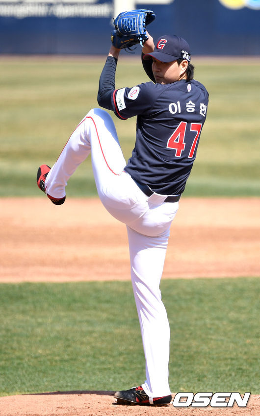 [OSEN=최규한 기자] 롯데 자이언츠 이승헌 / dreamer@osen.co.kr
