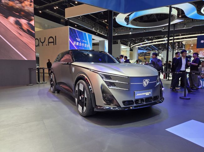 푸조 콘셉트 8./한국자동차전문기자협회 공동취재단