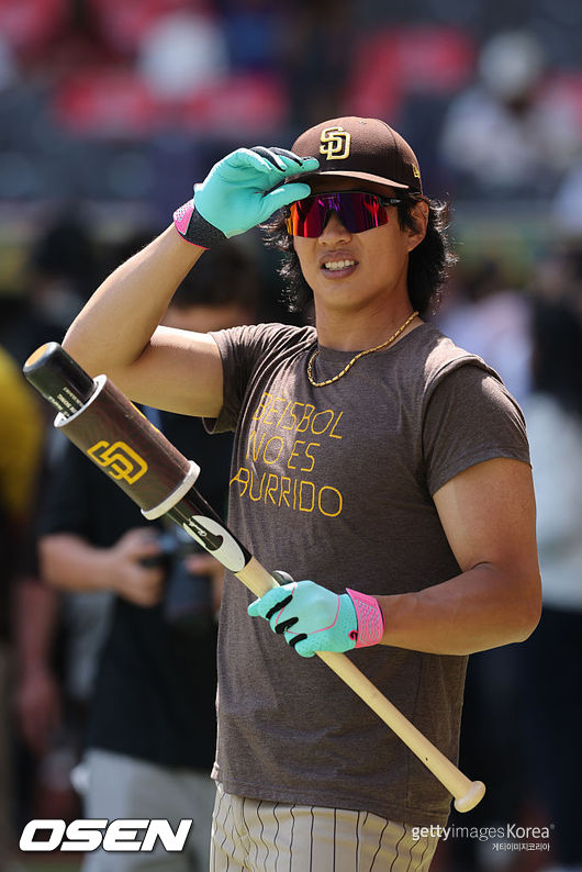 [사진] 송성문 ⓒGettyimages(무단전재 및 재배포 금지)