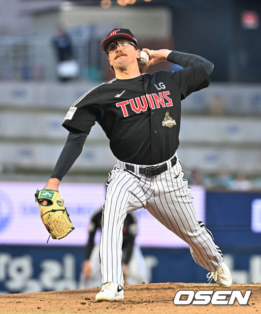 [OSEN=창원, 이석우 기자] LG 트윈스 웰스 145 2026.04.08 / foto0307@osen.co.kr