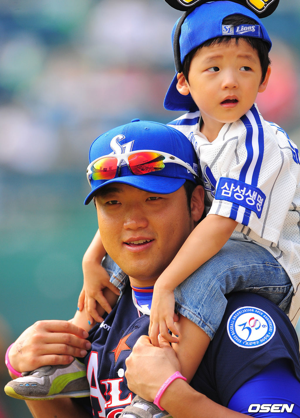 2011 올스타전 삼성 박석민&아들 박준현 군. 2011.07.23 /soul1014@osen.co.kr